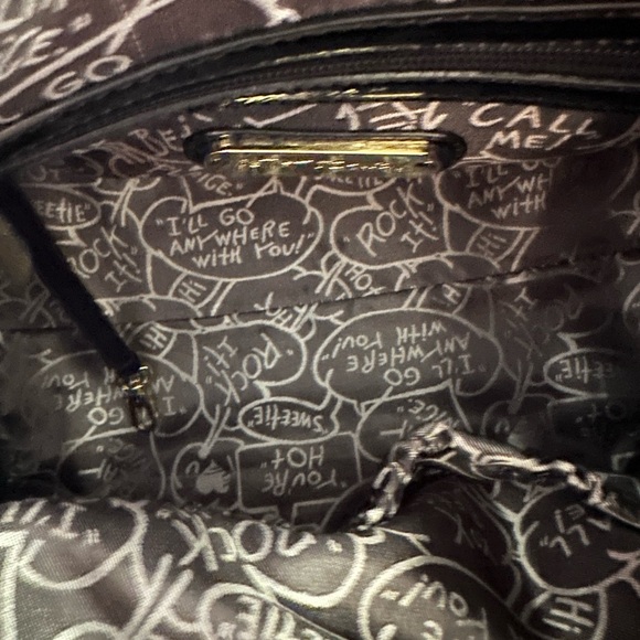 Betsey Johnson satchel purse with free mini bag! 💗 - Picture 12 of 16